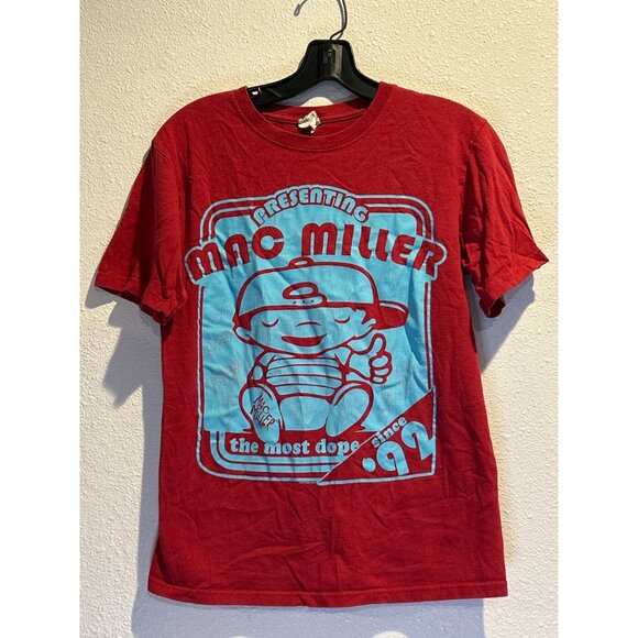 Mac Miller 2012 Tour The Most Dope (SMALL) Official Merch Rapper Tee T-Shirt - Picture 1 of 4